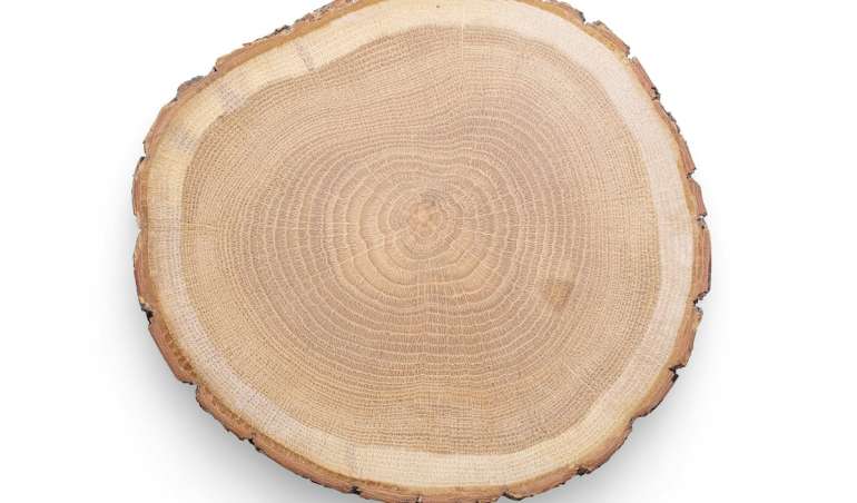 brown wooden round table decor